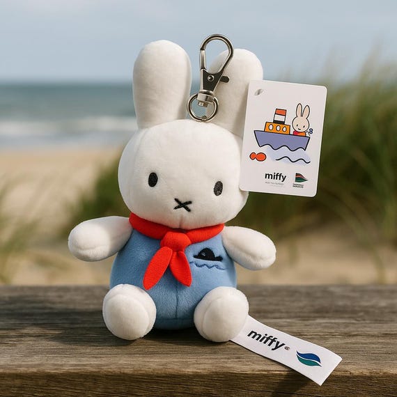 Miffy Palm-size Plushie Keychain | Mini Miffy Soft Toy | Cute
