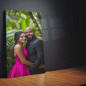 Custom Metal Print from Your Photo | Personalized Wall Art | Photo to Metal Poster | Wedding, Pet, Family, Artwork | Gloss