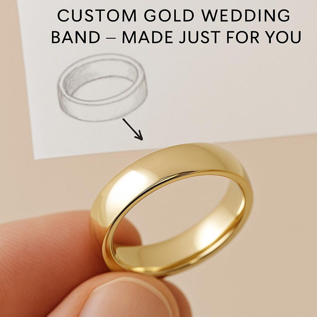 Custom Gold Wedding Rings: Timeless Elegance for Your Big Day