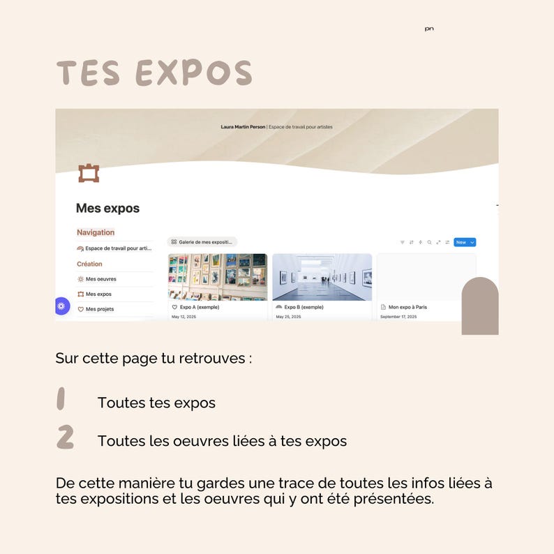 Plantilla de concepto "Espacio de trabajo para artistas" imagen 7