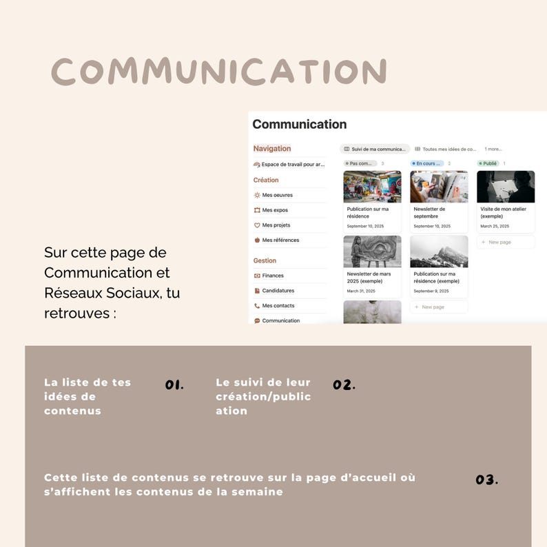 Plantilla de concepto "Espacio de trabajo para artistas" imagen 6