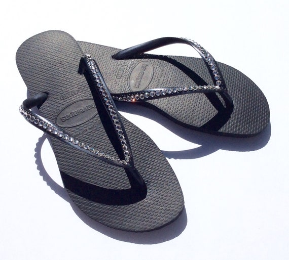 black thin havaianas