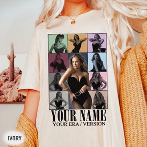 Custom Eras Tour Shirt, Personalized Eras Tour Shirt, Customized Vintage Shirt, Personalized Your Image Eras Tour Shirt, Custom Your Photos