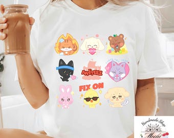 Ateez In Your Fantasy World Tour 2025,  Ateez The World Ep.Fin Will Album Shirt, Ateez Member shirt,  Mingi, Jongho, Ateez, Mingi, San