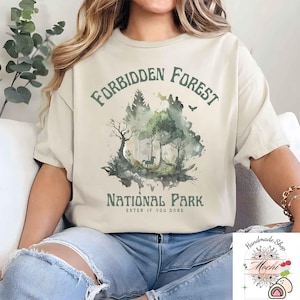 Forbidden Forest National Park Shirt, National Park Shirt, Wizard Shirt, Bookish Shirt, Bookish Gift for Fan, HP Inspired Shirts