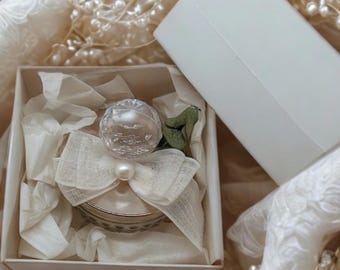 Personalized Soy Wax Candle Favor, Bridal Shower, Wedding, Bulk