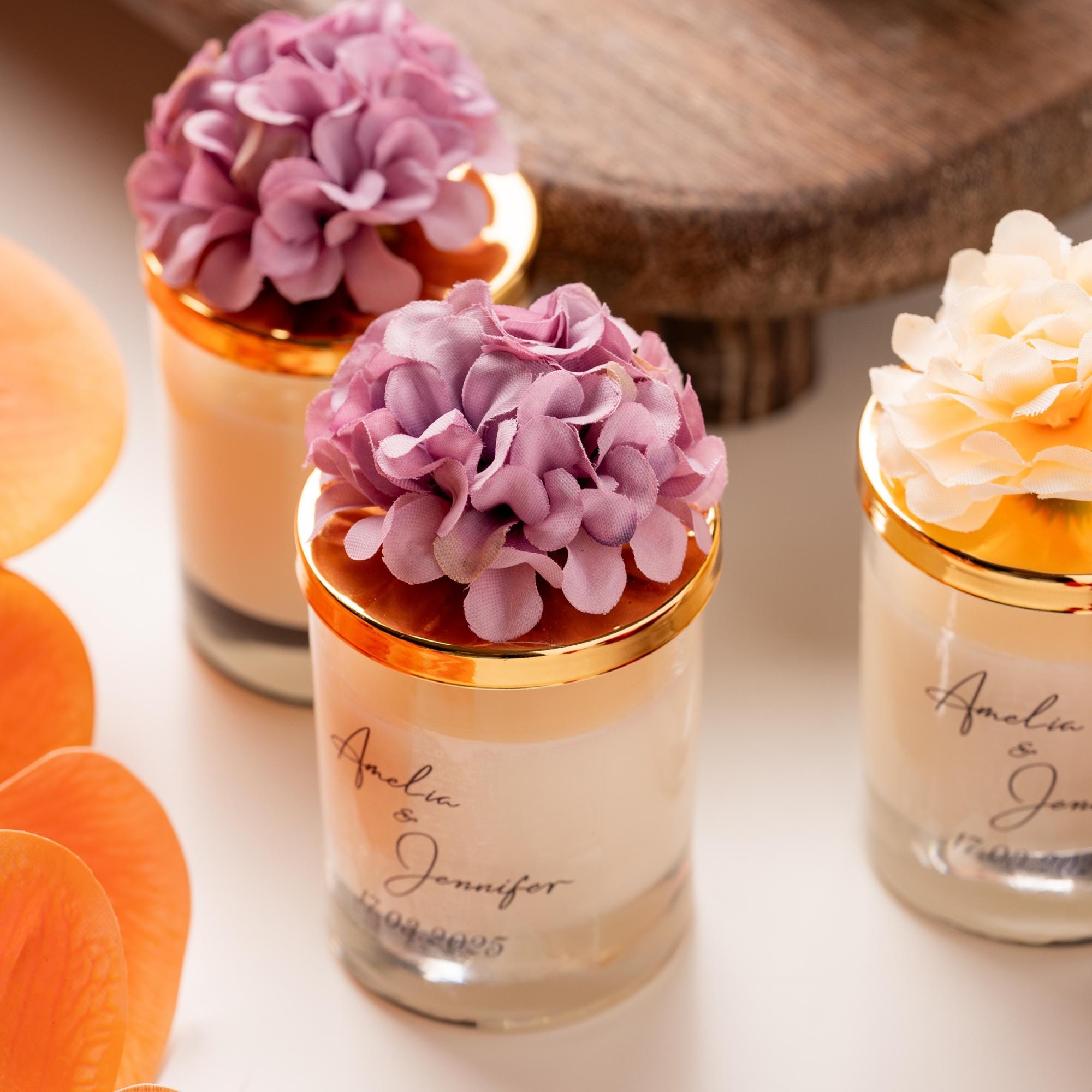 Soy Wax Candle Favors