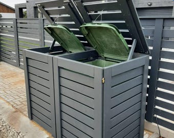 Doppeltonne Aufbewahrungspläne - Moderne Horizontale Lattenbox (PDF Download)