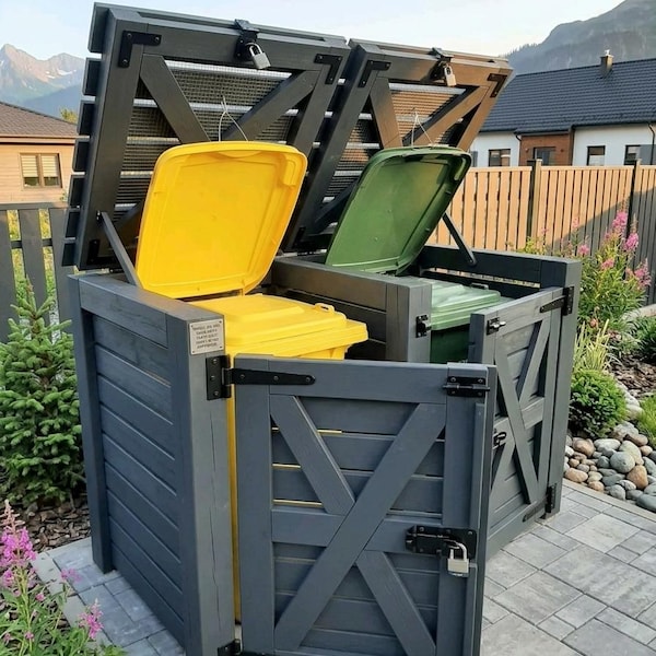 Dustbin Storage - Etsy