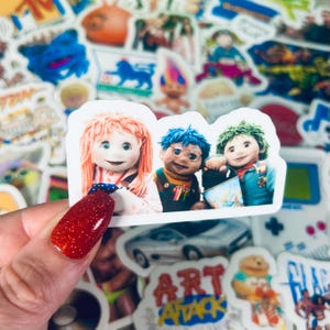 90s Sticker Bomb Pop Culture TV Shows Movies Toys Snacks Random Stickers - No Doubles