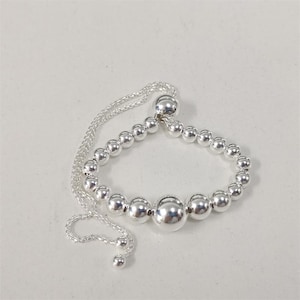 S925 Ale Pandora Beaded Bracelet - 23 CM