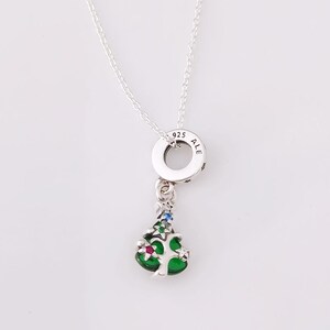 Pandora Christmas Adventure Pendant Necklace 925 Sterling Silver - 45 CM