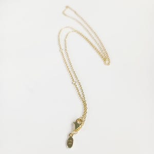 PANDORA Anchor Chain Necklace Gold Vermeil Plated  Adjustable 60cm