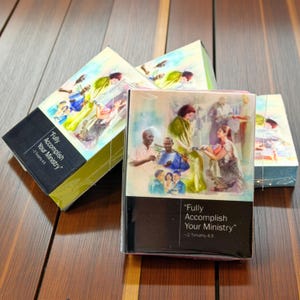 Covered Mini Sticky Notes - Fully Accomplish Pioneer Gift