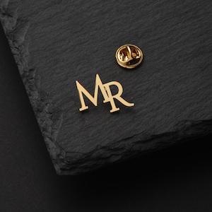 Anpassad initialbrosch, personlig kavajnål, bokstavsbrosch för kvinnor, anpassad nål med monogram, bröllopspresenter, presenter till marskalkar, julklappar