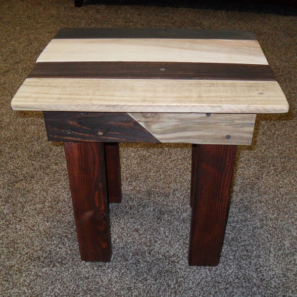 Pallet End Table Etsy