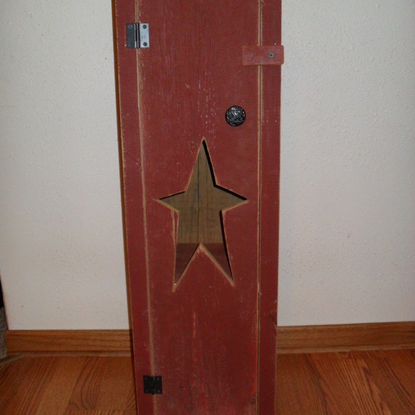 Small Star Barnwood Cabinet