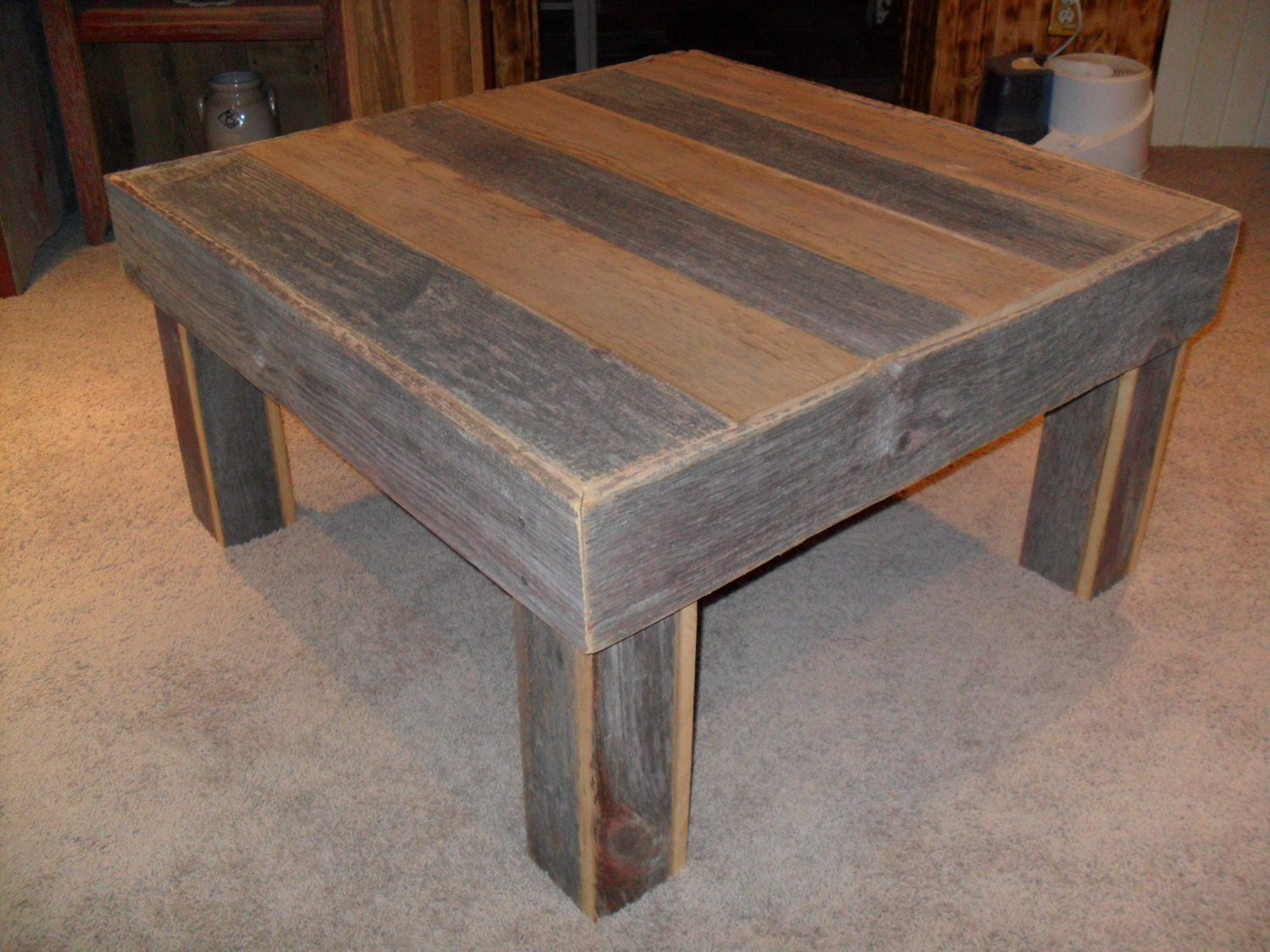 Square Coffee Table Etsy