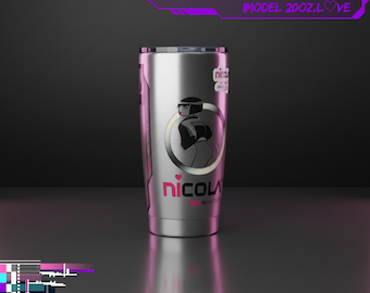 Cyberpunk 2077 Nicola Tumbler, Stainless Steel Insulated Travel Mug