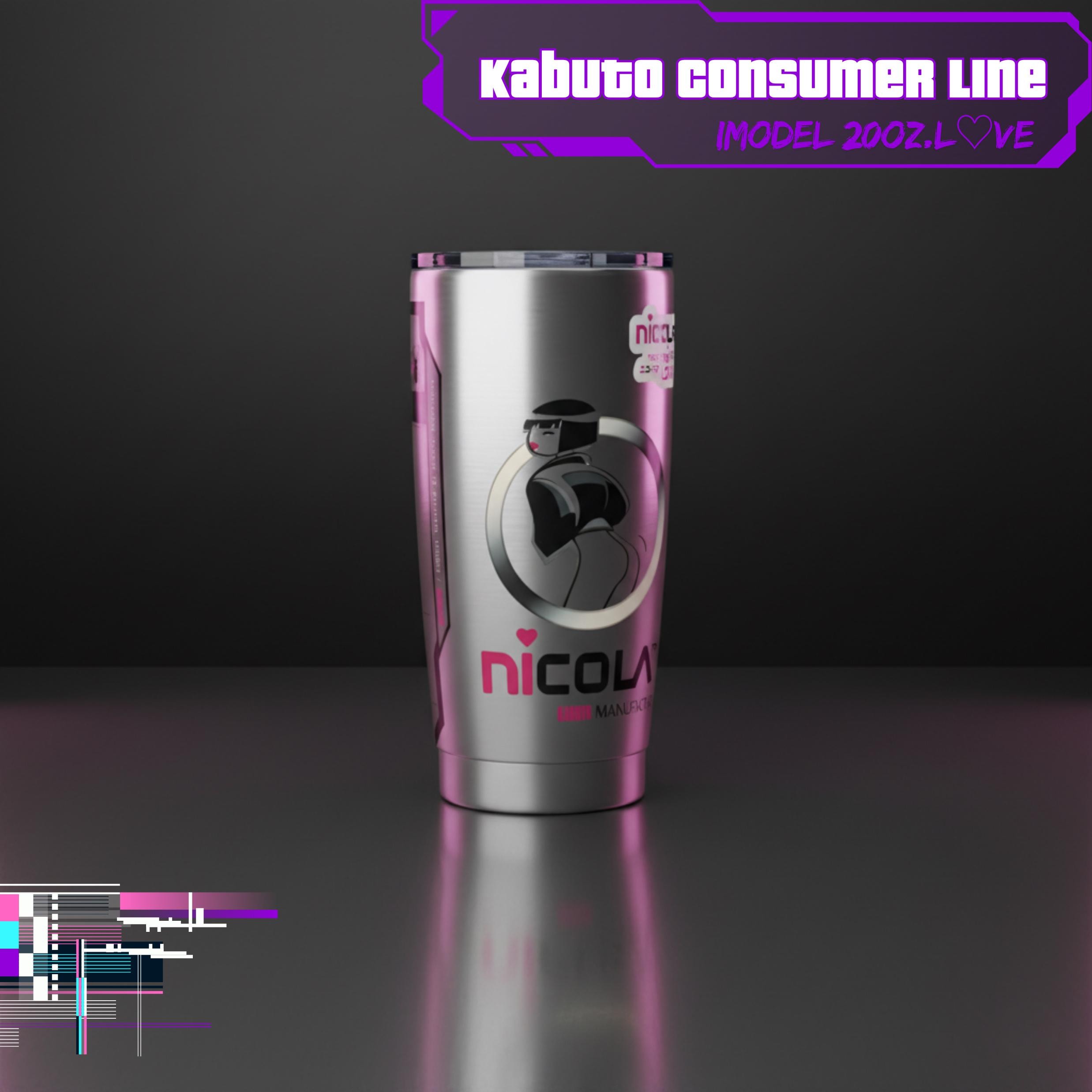 Cyberpunk 2077 Nicola Tumbler, Stainless Steel Insulated Travel