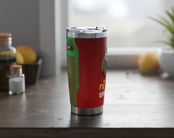 Cyberpunk 2077 Nicola Tumbler, Stainless Steel Insulated Travel