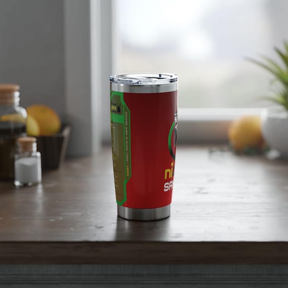 Cyberpunk 2077 Nicola Tumbler, Stainless Steel Insulated Travel
