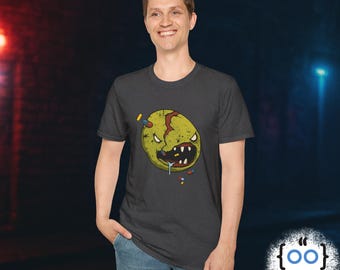 Cyberpunk Zombie Pill Tee/Tank: Dark Humor Streetwear