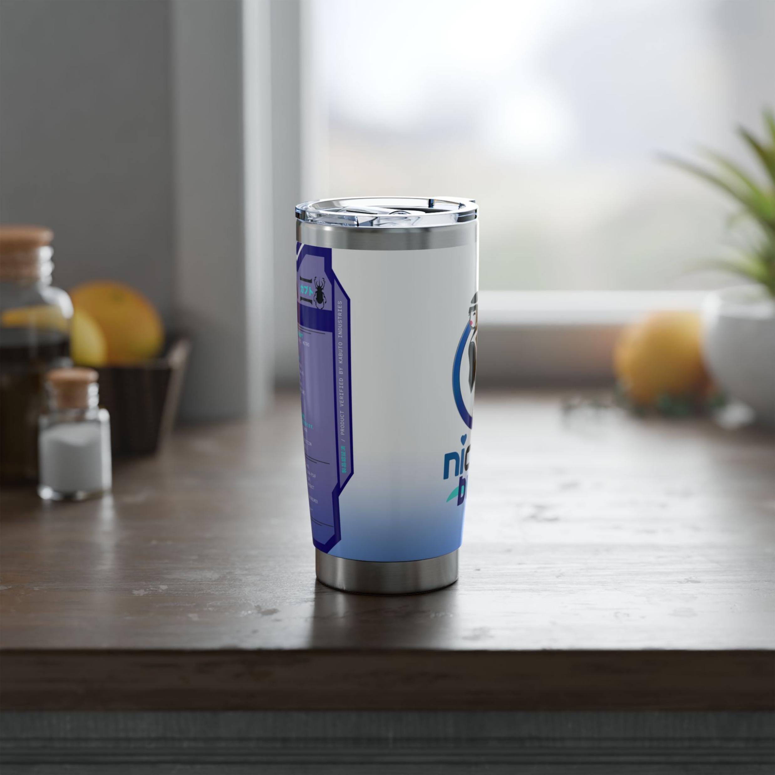 Cyberpunk 2077 Nicola Tumbler, Stainless Steel Insulated Travel