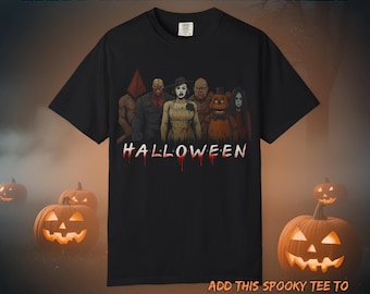 Video Game Horror Villains Shirt: Spooky Halloween Gamer Tee