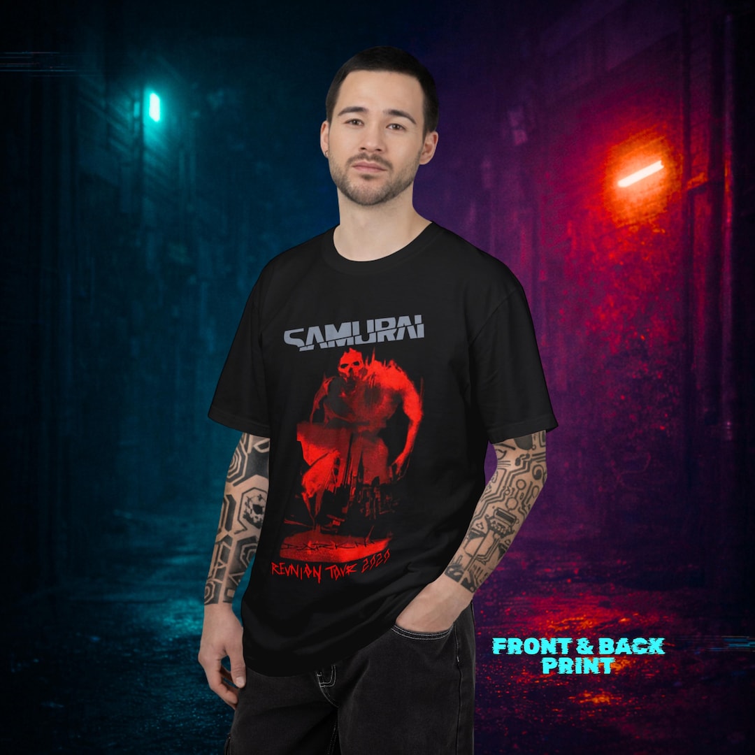 Samurai Reunion Tour Shirt, Cyberpunk 2077 Band Tee, Johnny