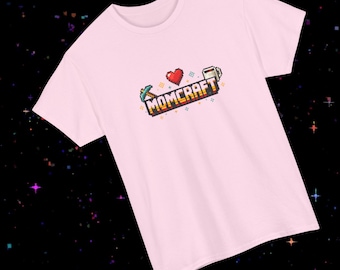 Retro Gamer Mom Shirt – 8-Bit Pixel Art Mother’s Day Gift