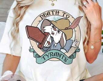 Skippy Rabbit Death To Tyrants Shirt, Disney Robin Hood Tee
