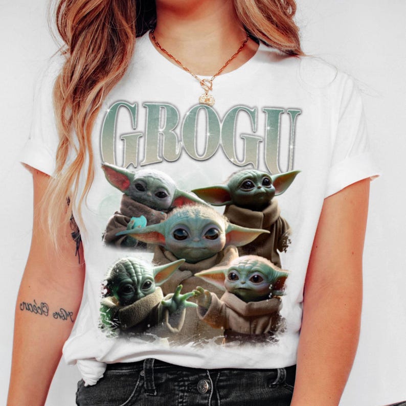 Grogu Star Wars Comfort Colors Shirt, Starwars Episode III Revenge of The Sith Tee, Disneyland Trip 2026 bild 4