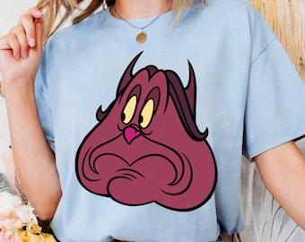Chemise Hercules panique confort couleurs, t-shirt acolyte méchant Disney, chemise vacances Disney