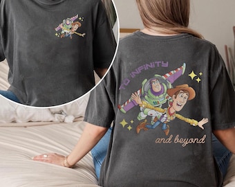 Toy Story Comfort Colors Shirt, Buzz and Woody, Disney Vacation Tee