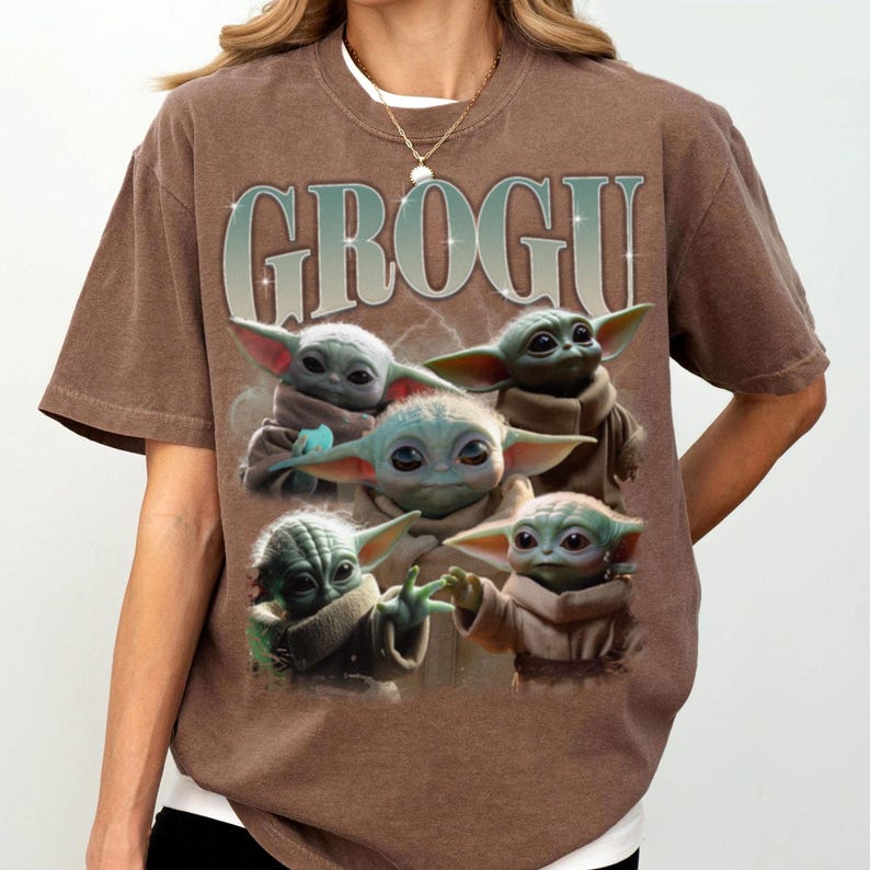 Grogu Star Wars Comfort Colors Shirt, Starwars Episode III Revenge of The Sith Tee, Disneyland Trip 2026 bild 12