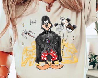 Star Wars Mickey Minnie Donald Daisy Pluto Goofy Costume Leia Storm Trooper Shirt,  Galaxy's Edge Tees, Vintage Star Wars Shirt
