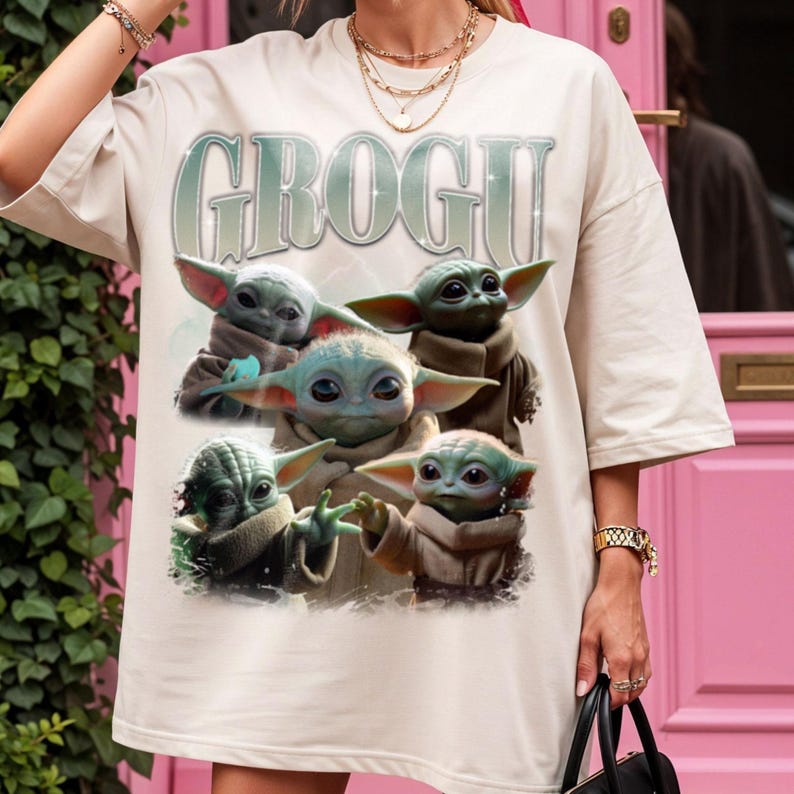 Grogu Star Wars Comfort Colors Shirt, Starwars Episode III Revenge of The Sith Tee, Disneyland Trip 2026 bild 3