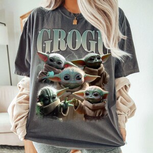 Grogu Star Wars Comfort Colors Shirt, Starwars Episode III Revenge of The Sith Tee, Disneyland Trip 2026 bild 6