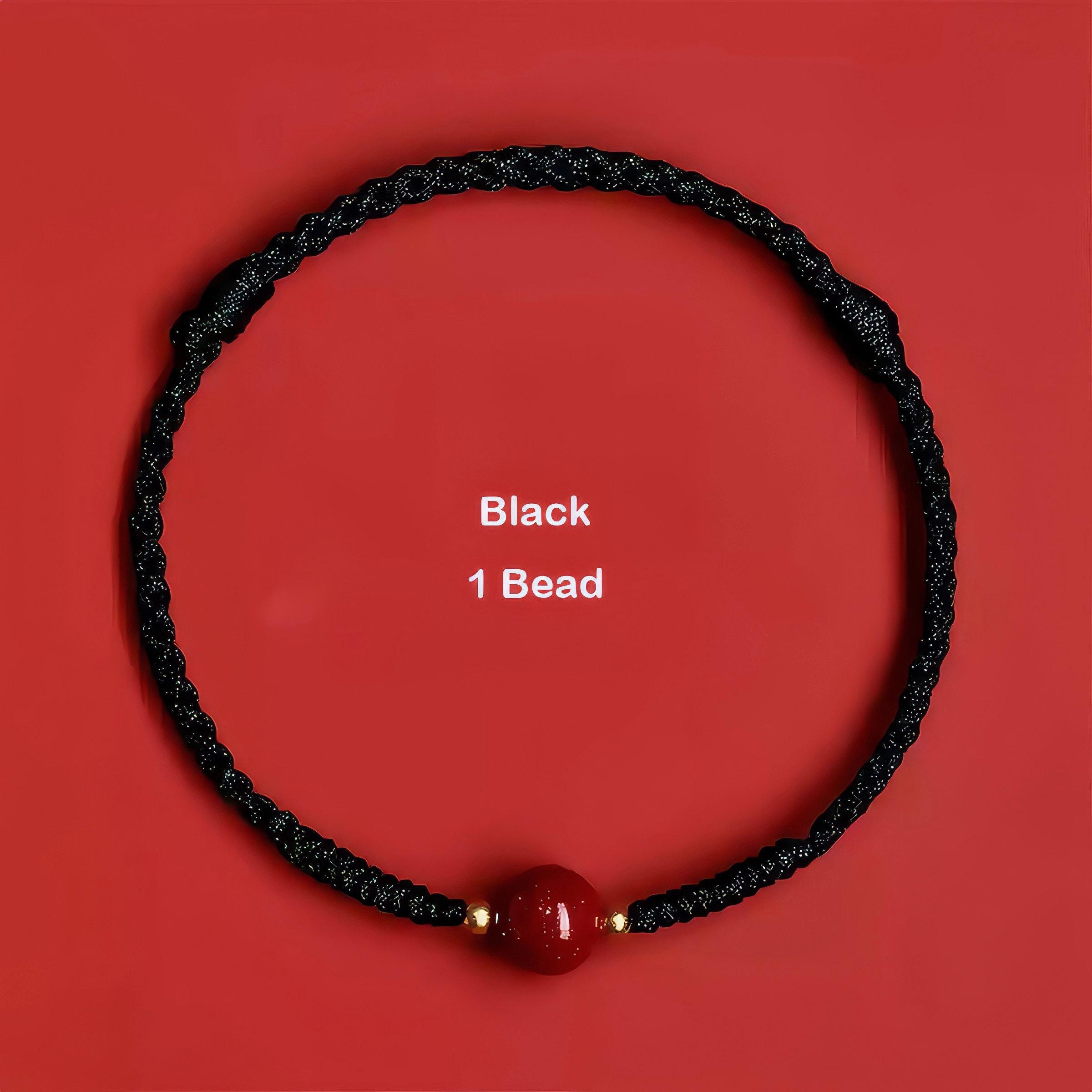 Cinnabar Red String Bracelet | 2026 Zodiac Protection | Blessed