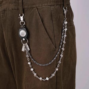 Cross Wallet Chain,Y2K Jeans Chain,Gothic Pants Chain,Cross keychain,Handmade Wallet Chain,Punk Wallet Chain,Jewelry Wallet Chain
