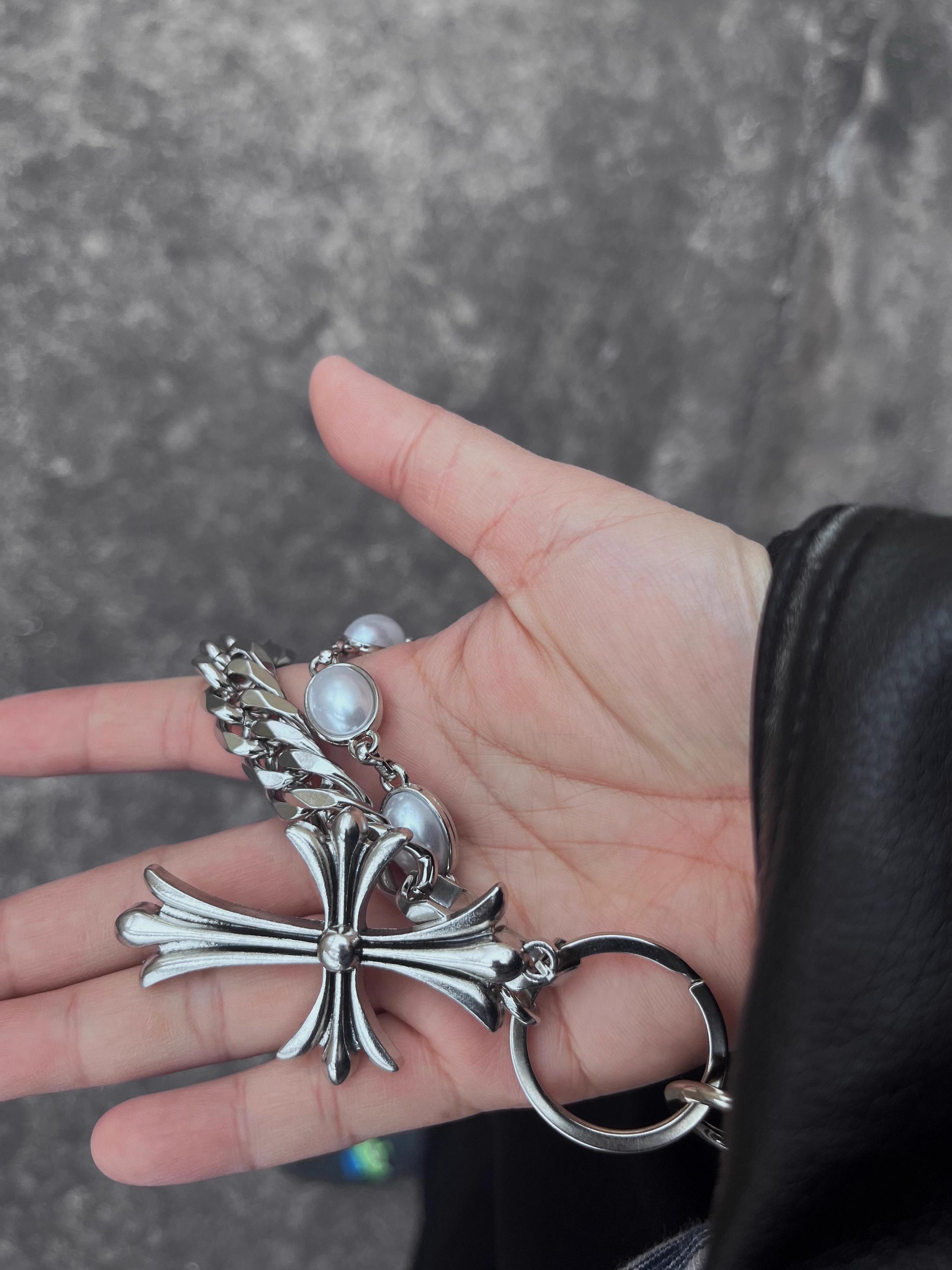 Cross Wallet Chain,y2k Jeans Chain,gothic Pants Chain,cross