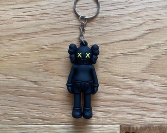 Kaws Keychain Black
