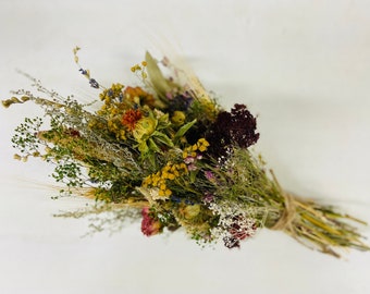 Sunset In Spring Hanging Dried Floral Bouquet