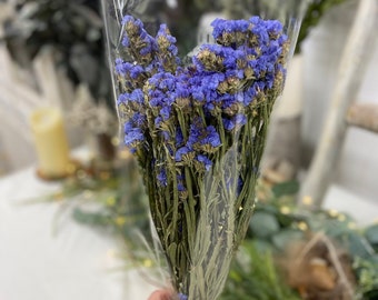 Dried Purple Blue Statice | Home Decor | Beautiful Florals