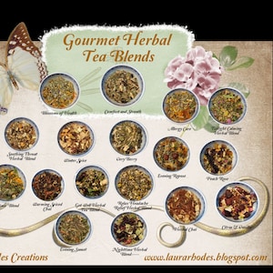 Gourmet Herbal Tea Blends-Loose TeaYou Choose Blend image 6