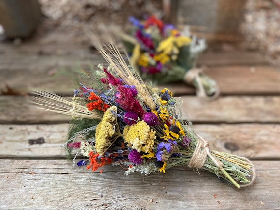 Autumn Vintage Farmhouse Decoration Dried Florals Vintage Wedding Home  Decor 