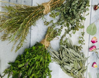 Dried Herbs or Flowers in a small bunch - Single (1)