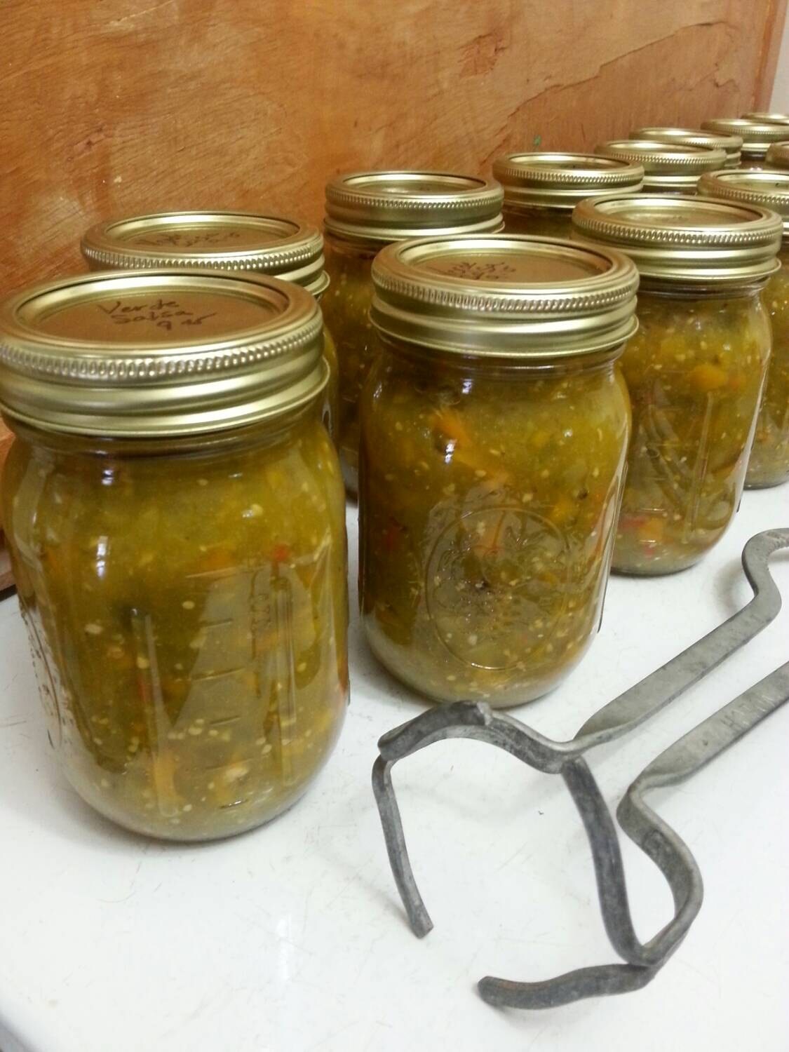 Green Salsa Verde Homemade Canned pint jarMildNo Etsy