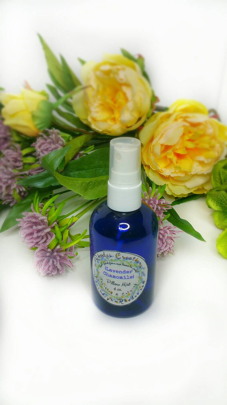 Pillow Mist Lavender Chamomile Relaxing And Soothing 4 Oz Etsy